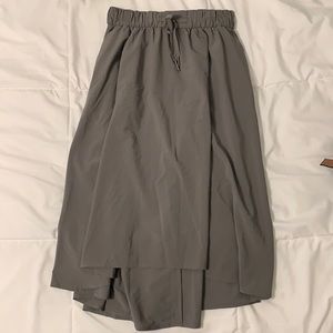 Olive green Lululemon skirt